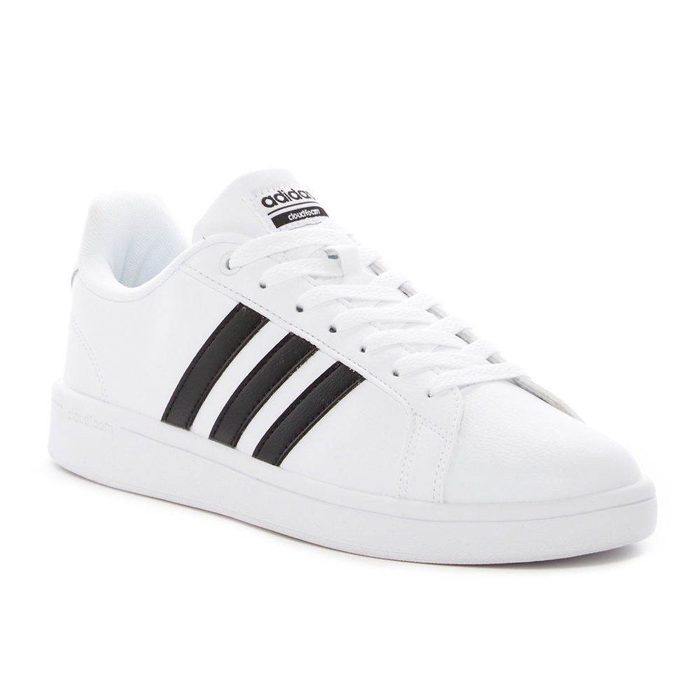 NWT adidas Cloudfoam Advantage Leather Sneaker
